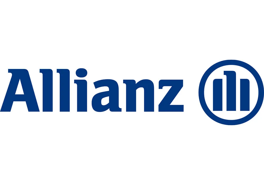 Allianz-Logo mit Balkendiagramm-Symbol